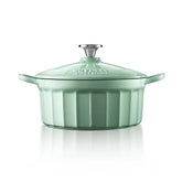 BUYDEEM CP521 Enameled Cast-Iron Dutch Oven